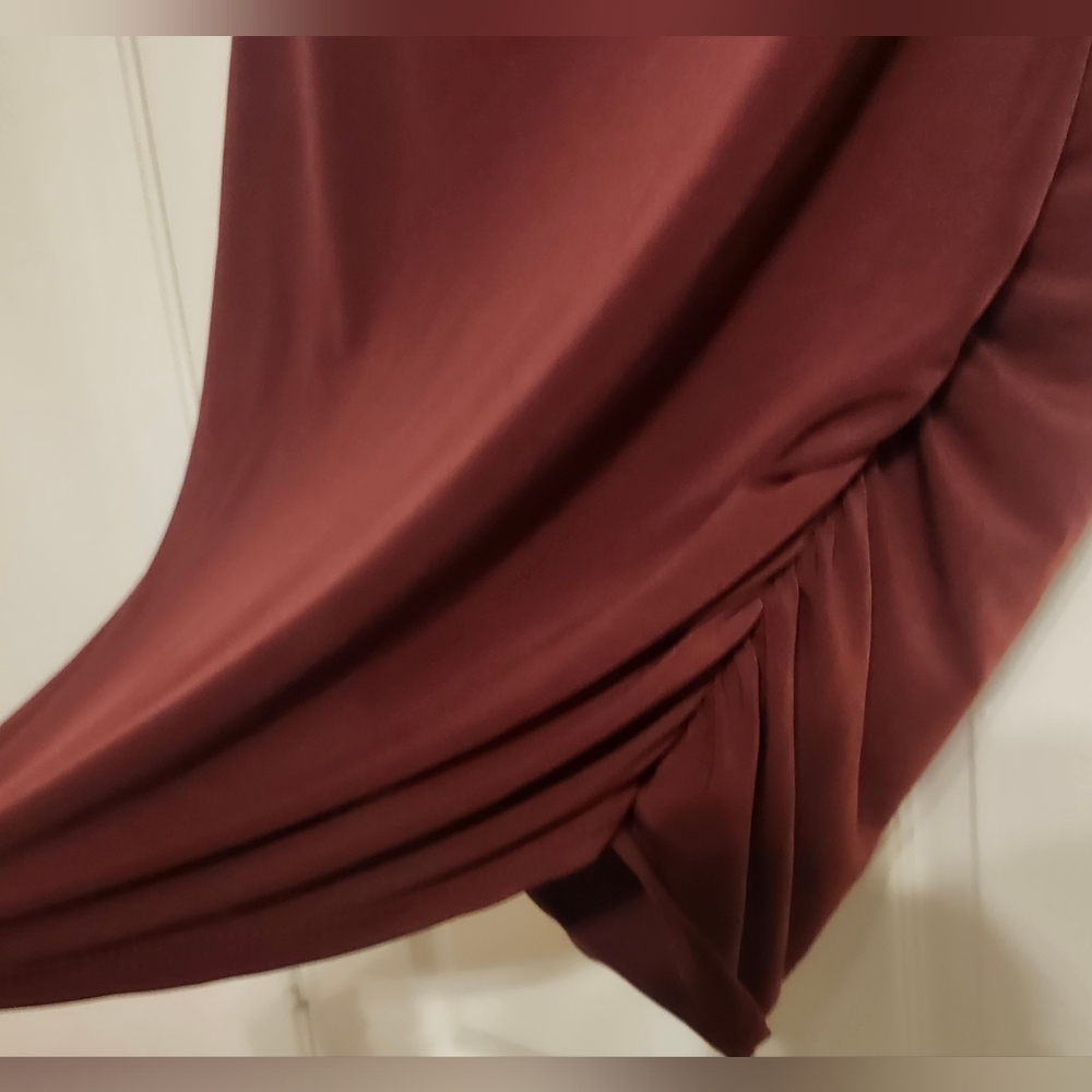 Ashley Stewart Ruched Off The Shoulder Top - Picture 4 of 5